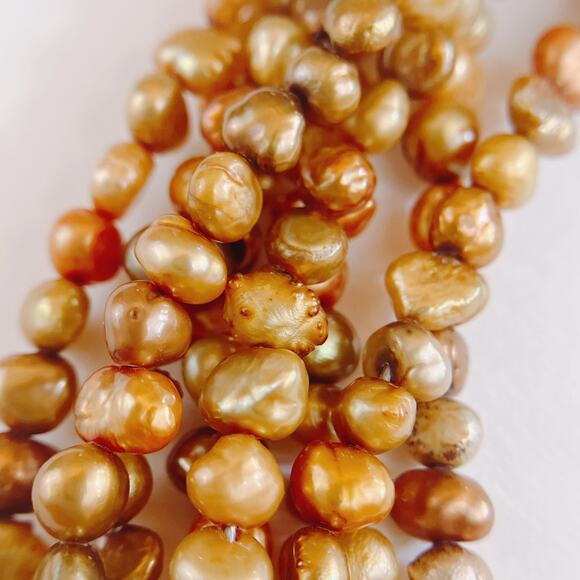 Silpada N1366 Pearl Necklace Multi Strand Freshwater 925 Boho Jewelry - Picture 5 of 10